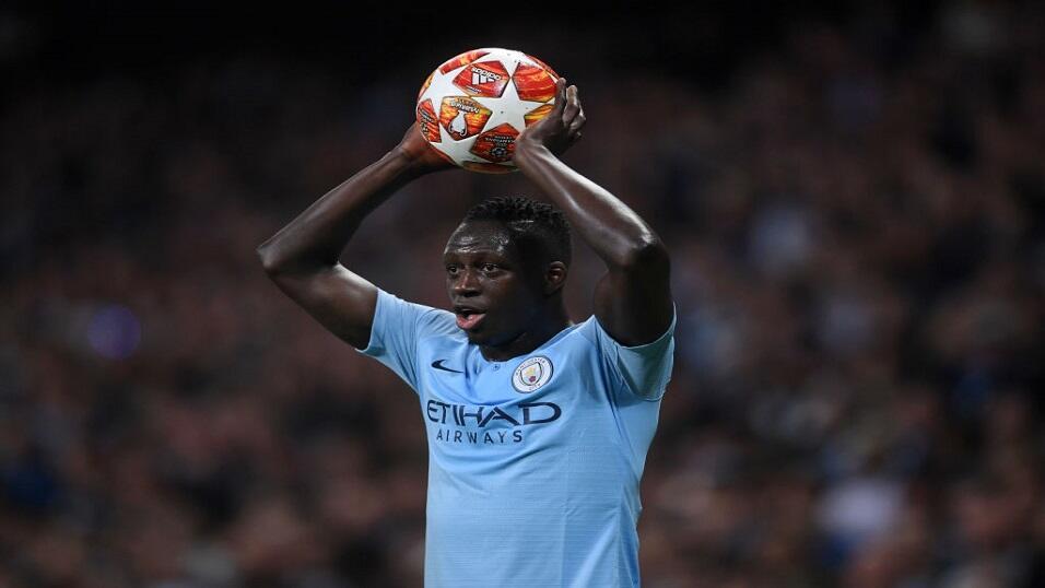 Man City defender Benjamin Mendy